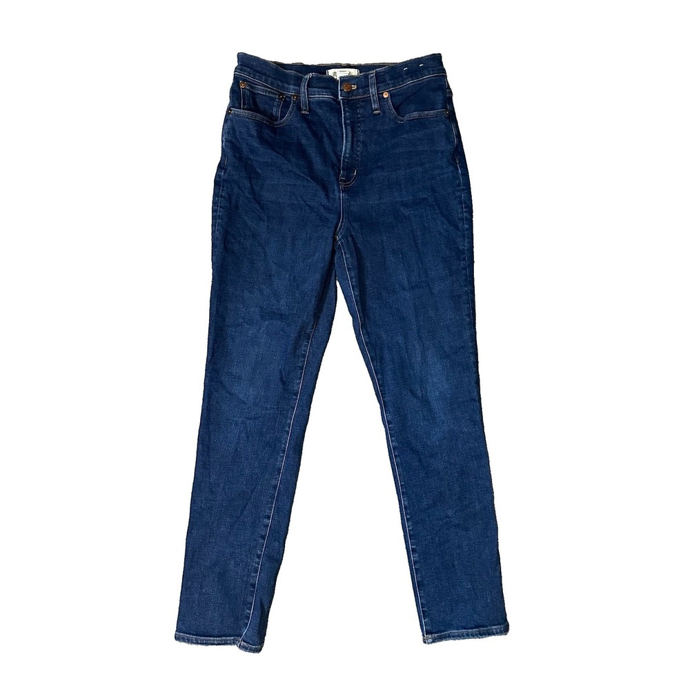 Madewell Women's 29 The Perfect Vintage Jean Dark Wash Blue Denim Minimalist